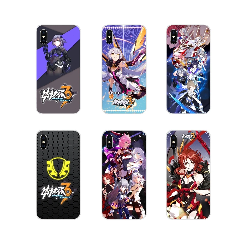 Honkai impact 3rd аксессуары телефон оболочки чехлы для Motorola MOTO x4 E4 E5 G5 G5S G6 Z Z2 Z3 G G2 G3 C Play