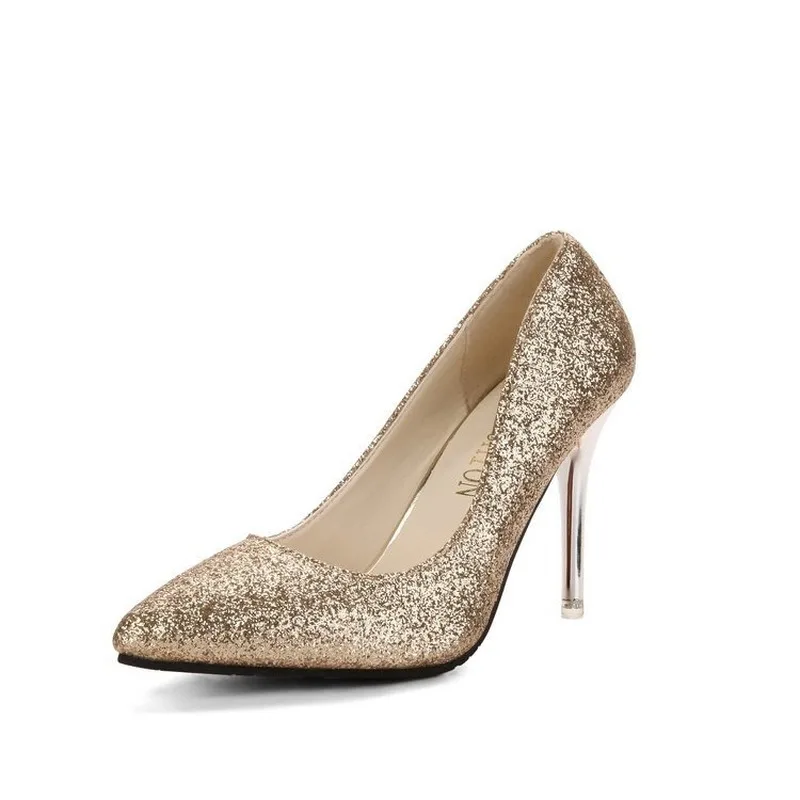 

Женские туфли-лодочки с острым носком, на тонком высоком каблуке