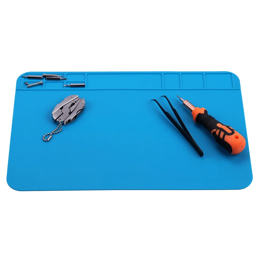 

1PC Heat Insulation Working Mat Soldering Station Iron Phone Computer Repair Mat Heat-Resistant Insulator Platform