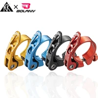 krmountain bike seat tube clamp 31 8mm 34 9mm quick release locking seat tube clamp road bike seat tube clip cycling accessories