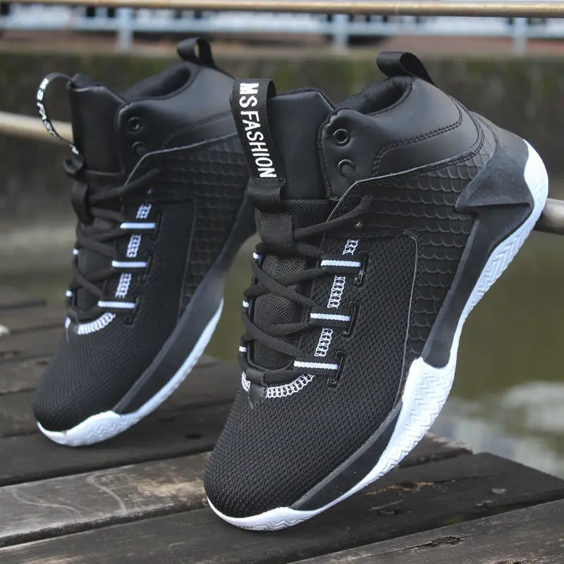 

Men Basketball Shoes Men Sneakers Boys Basket Shoes Autumn High Top Anti-slip Outdoor Sports Shoes Trainer Women Summer