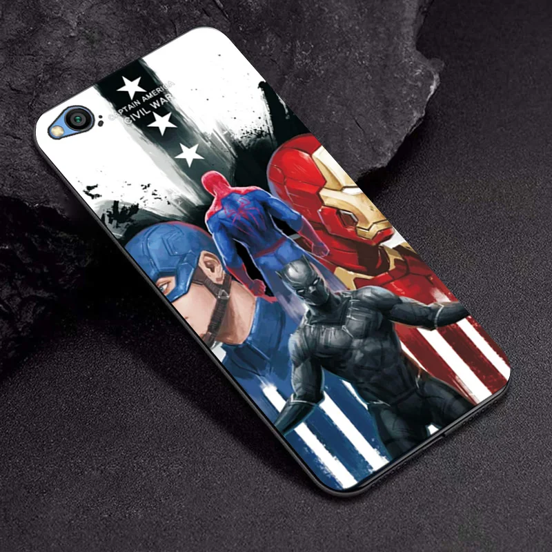 Чехол для Xiaomi Redmi GO 5,0 ''силиконовый чехол для телефона Железный человек Marvel Hero черный чехол ТПУ чехол для Xiaomi Redmi GO Fundas чехол s - Цвет: TPUBLK632