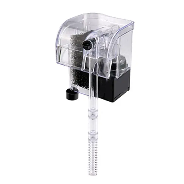 Aquarium filter waterfall filter aeration pump Aquarium wall-mounted mute filter plug-in small professional