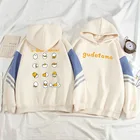 Толстовка с капюшоном в стиле K-POP для мужчин и женщин, повседневный свитшот для студентов с мультяшным рисунком, уличная одежда, пуловер в стиле Харадзюку, платье, топ оверсайз, 2021