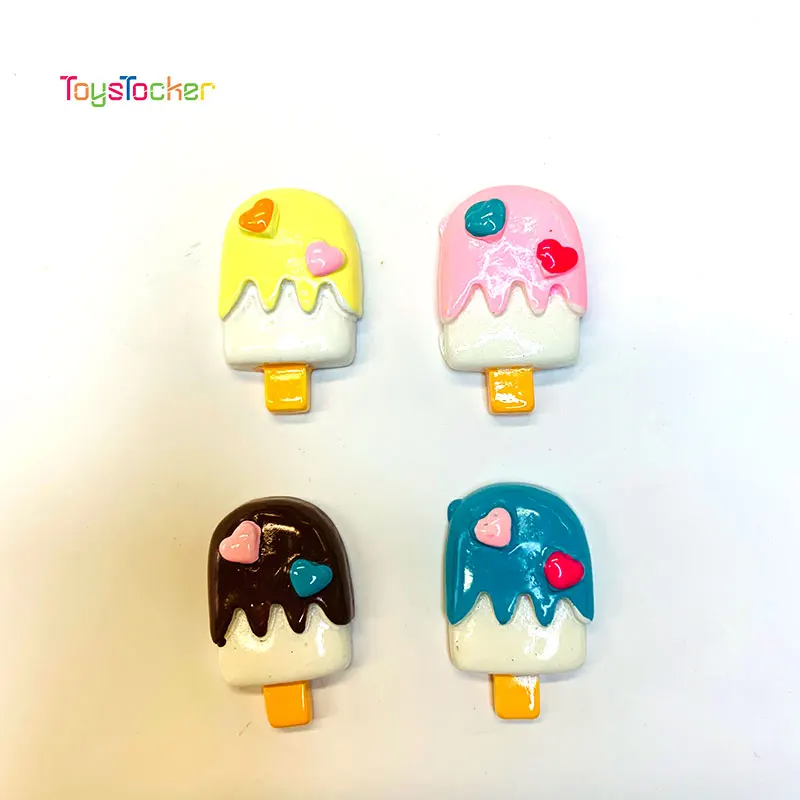 Высококачественные милые мини искусственные шоколадные ледяные сливки глина