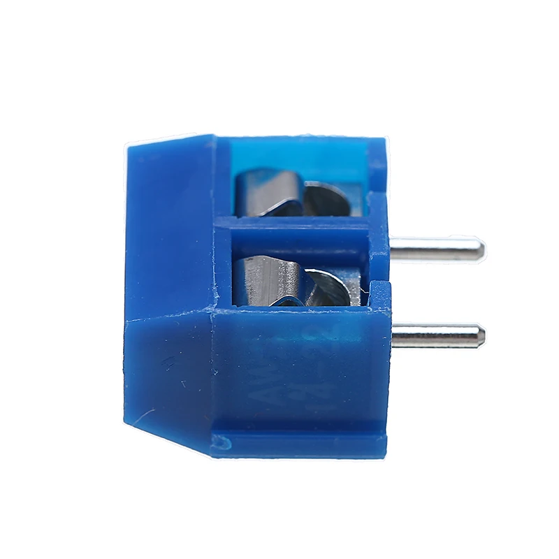 40 шт. 5 08 мм шаг 2 Pin винтовой клеммный блок синий PCB монтажные панели разъемы 16A