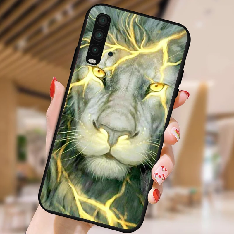 

For Xiaomi Redmi 9T 7 7A Case Lion Xiaomi Redmi Phone Case For Note 7 Pro 8 8A 9T 7 7A Note 7 Funda Coque Carcasa Back Cover