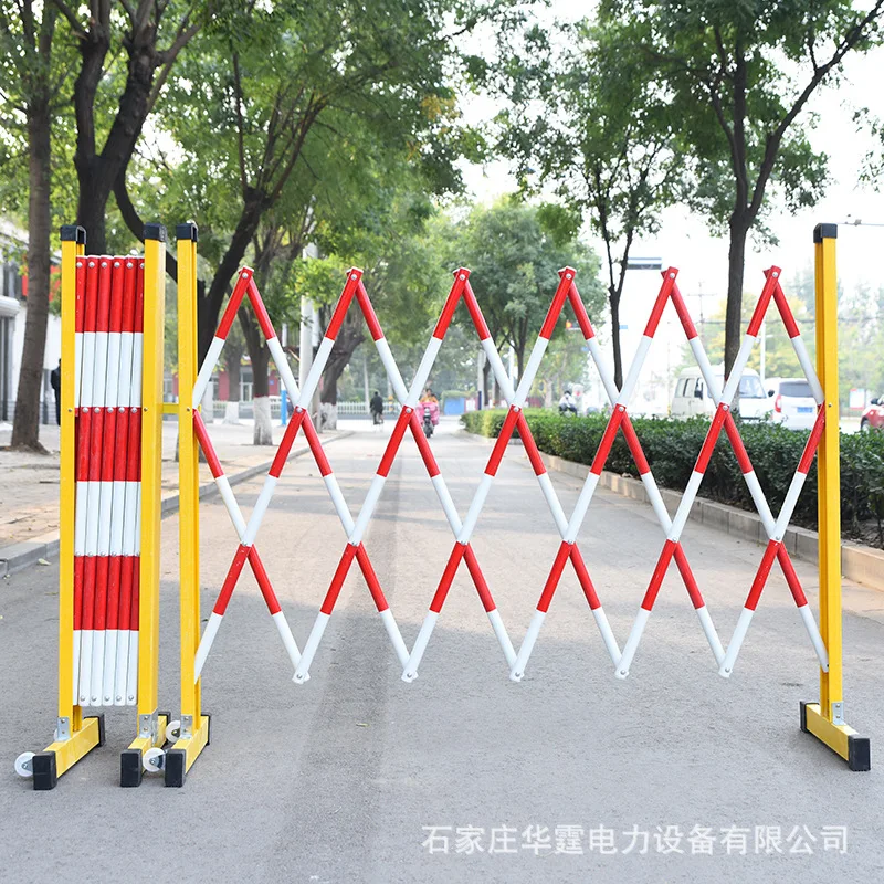 

Glass fiber reinforced Insulated Telescopic Fence Move Construction Folding Enclosure construction isolation fence of substation