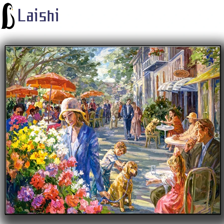 

Абстрактные граффити женские цветы уличная 5D алмазная вышивка «сделай сам» алмазная живопись пейзаж Картина на холсте настенное искусство...