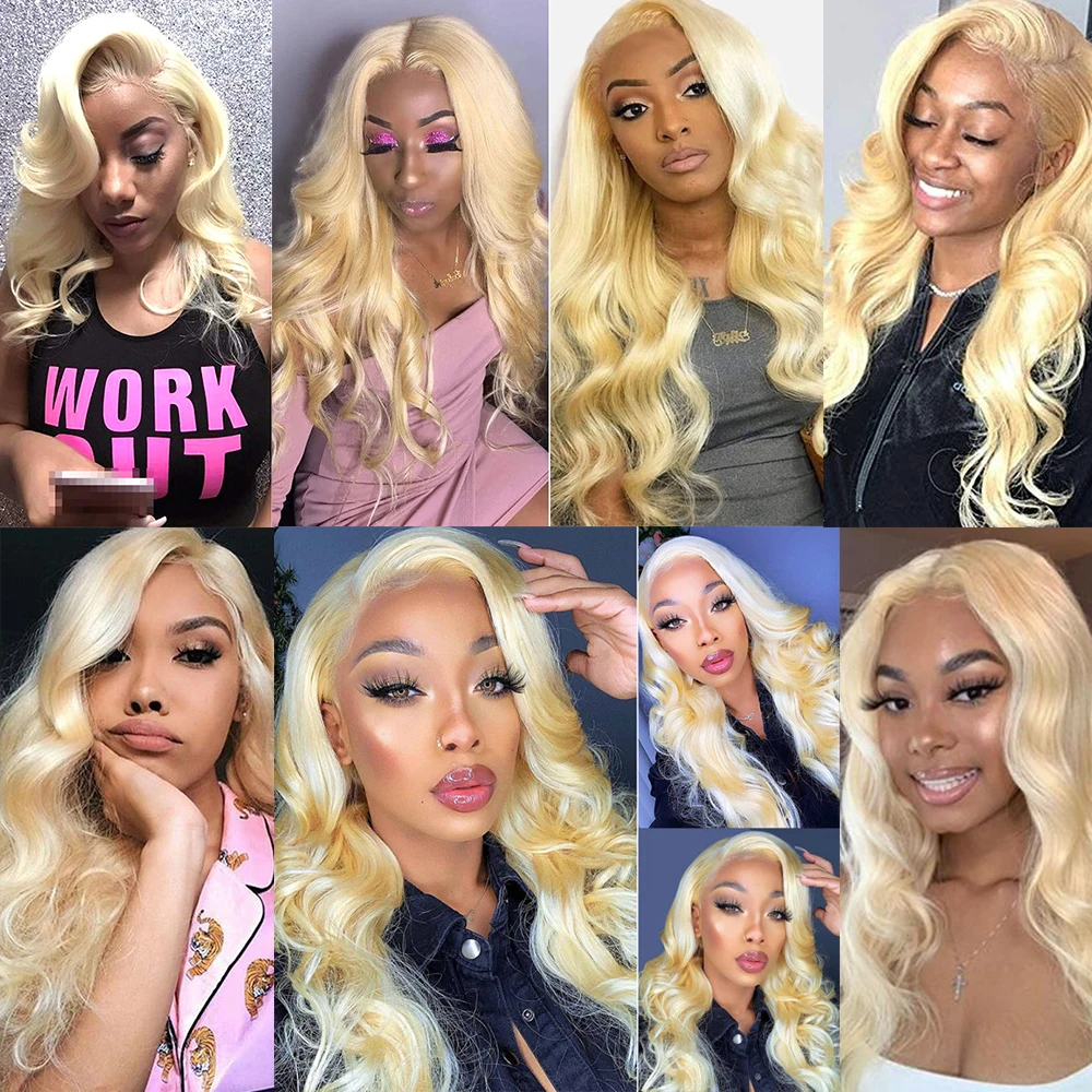 Чудо-красавица 1B- 613 отбеливатель цвет блонд малазийские волнистые пряди волос