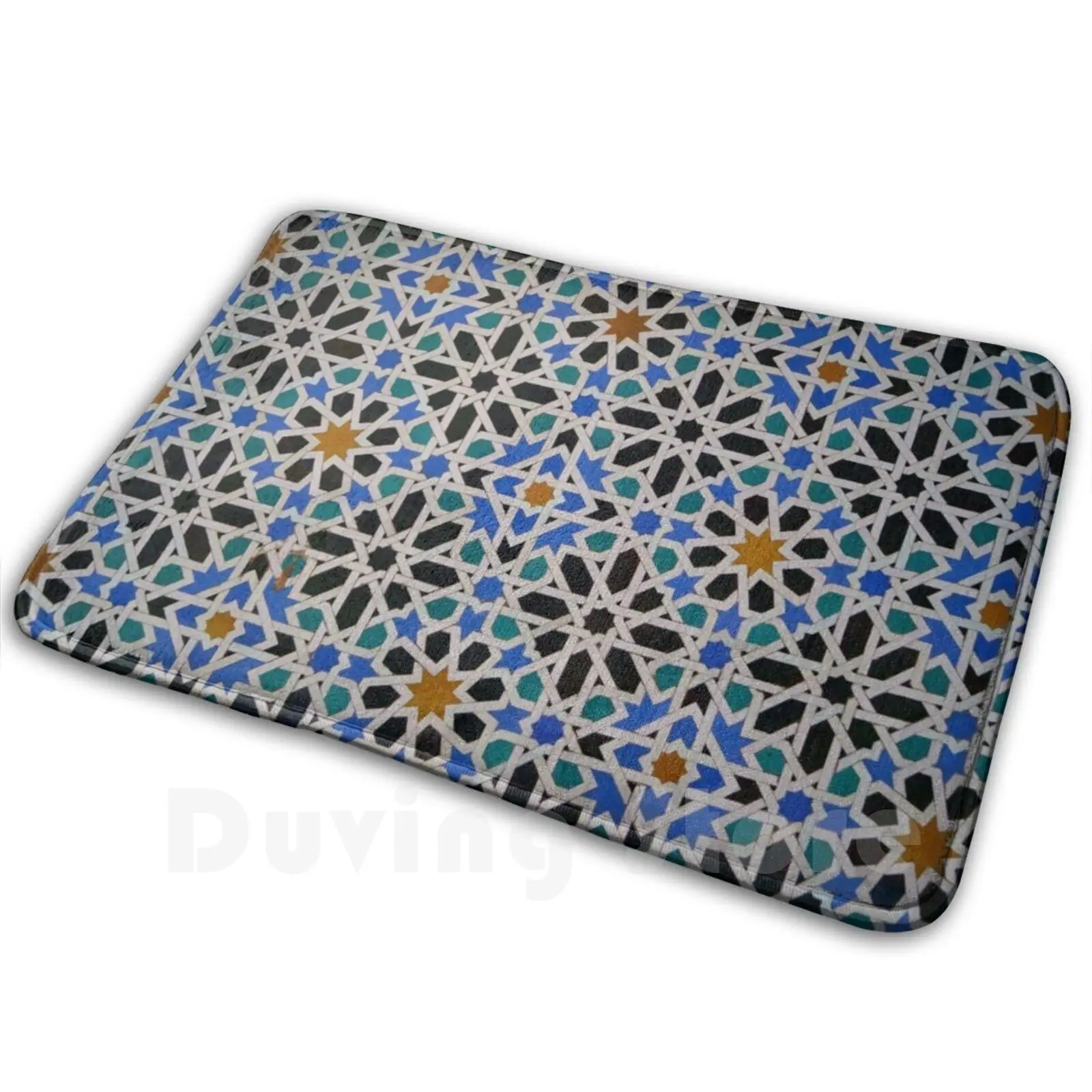 

Севилья ислам ИС узор плитки 2 коврик подушка мягкая Севилья испанская плитка мусульманский ИС узор ислам