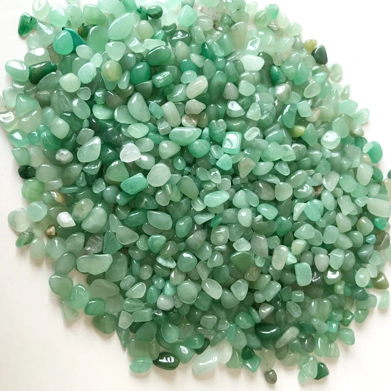 

100g Mini Natural Aventurine Green Stone Gravel Agate for Aquarium Decoration Halloween Ornaments for Home