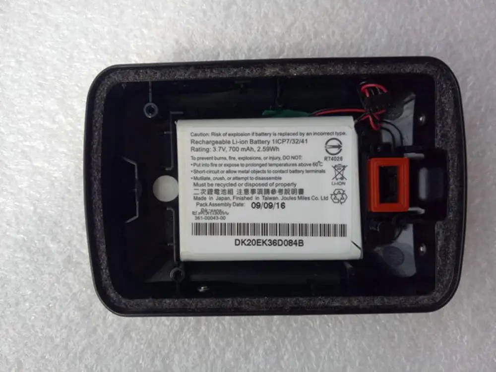 Запасная батарея для Garmin Edge 820 велосипедный секундомер задняя крышка компьютера