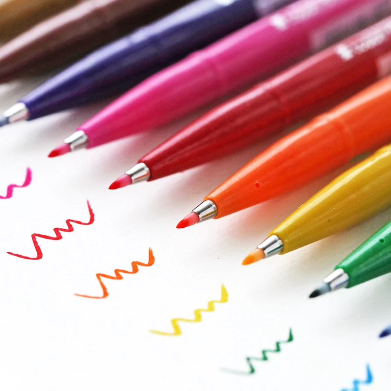 Ручка Pentel SES15C 24 цвета Япония | Канцтовары для офиса и дома