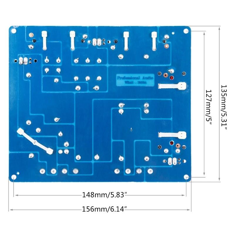 

3 Ways Speaker Frequency Divider Hi-Fi Crossover Filter Distributior Board