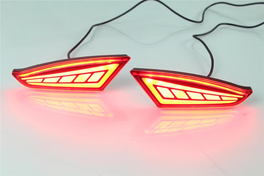 CSGJMY 2 шт. Светодиодный отражатель светильник светодиодный задний бампер лампа