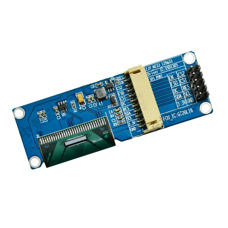 2.23 inch display oled ssd1305oled LCD screen ssd1305 driver Chinese font library | 3D Printer Parts &amp Accessories