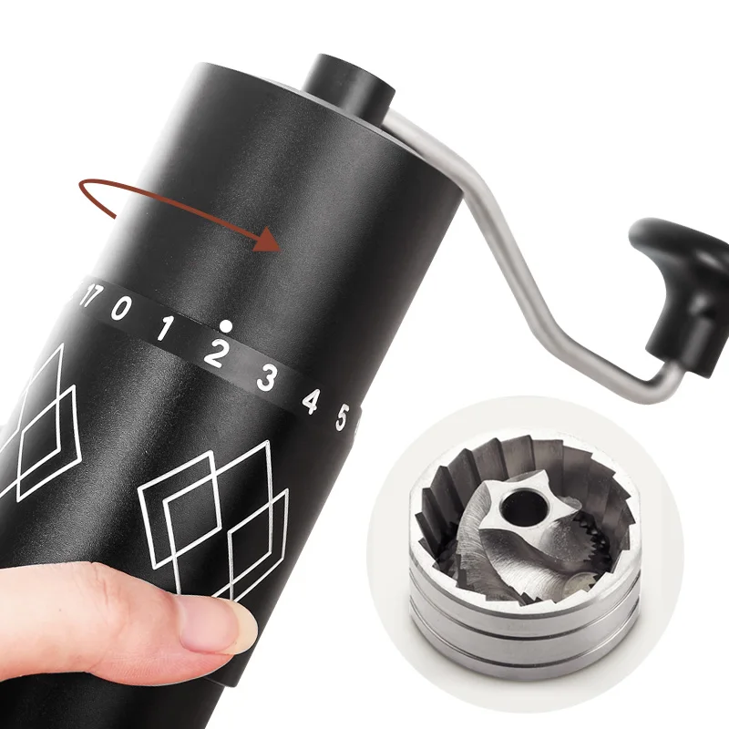 Ручная кофемолка из нержавеющей стали мини кофемолка|Ручные кофемолки| |