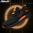 Мужские кроссовки Abhoth для бега, удобная спортивная обувь, Нескользящие, с низким верхом, на шнуровке, 39-40