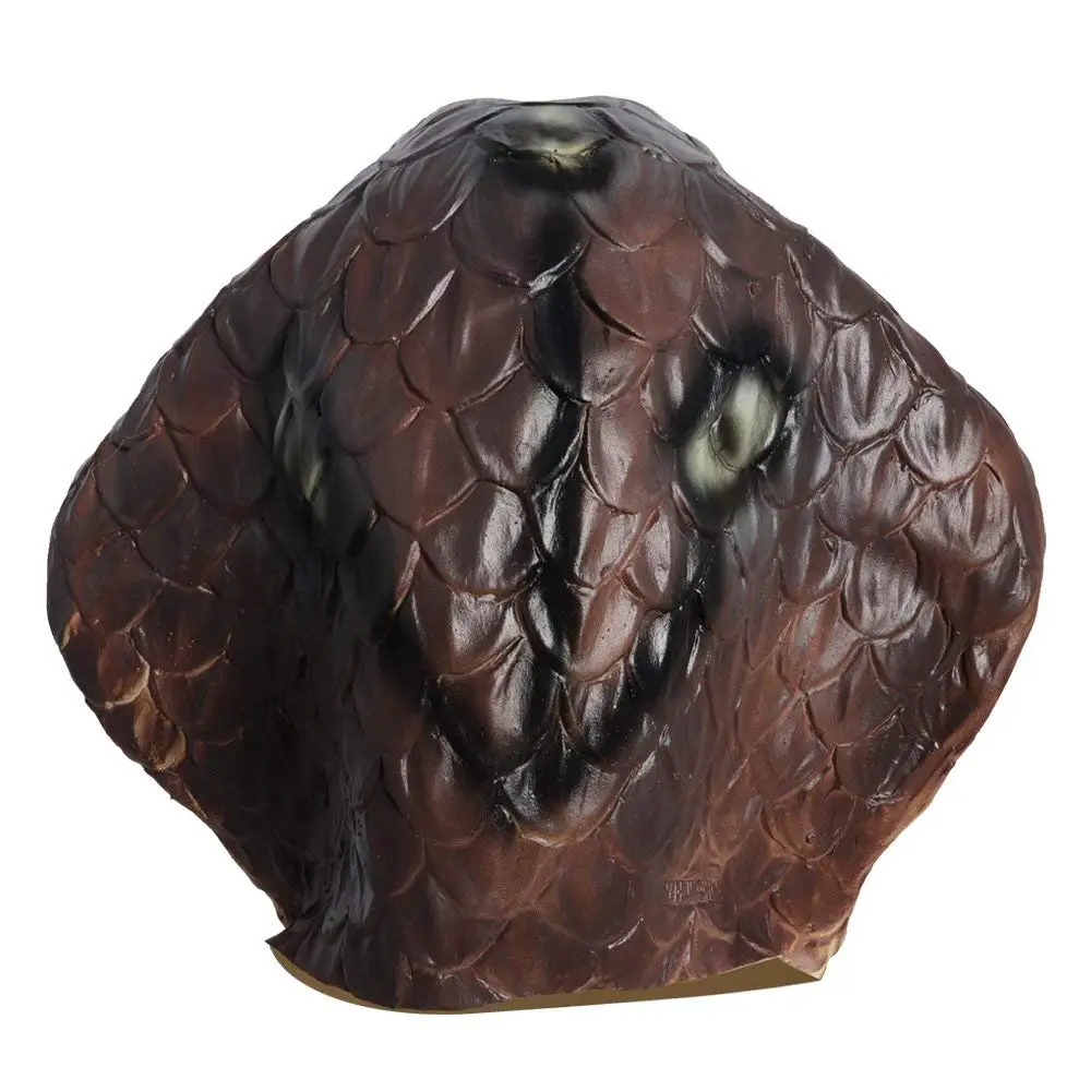 Латексная Маска Кобра змея страшный костюм на Хэллоуин ужас карнавал