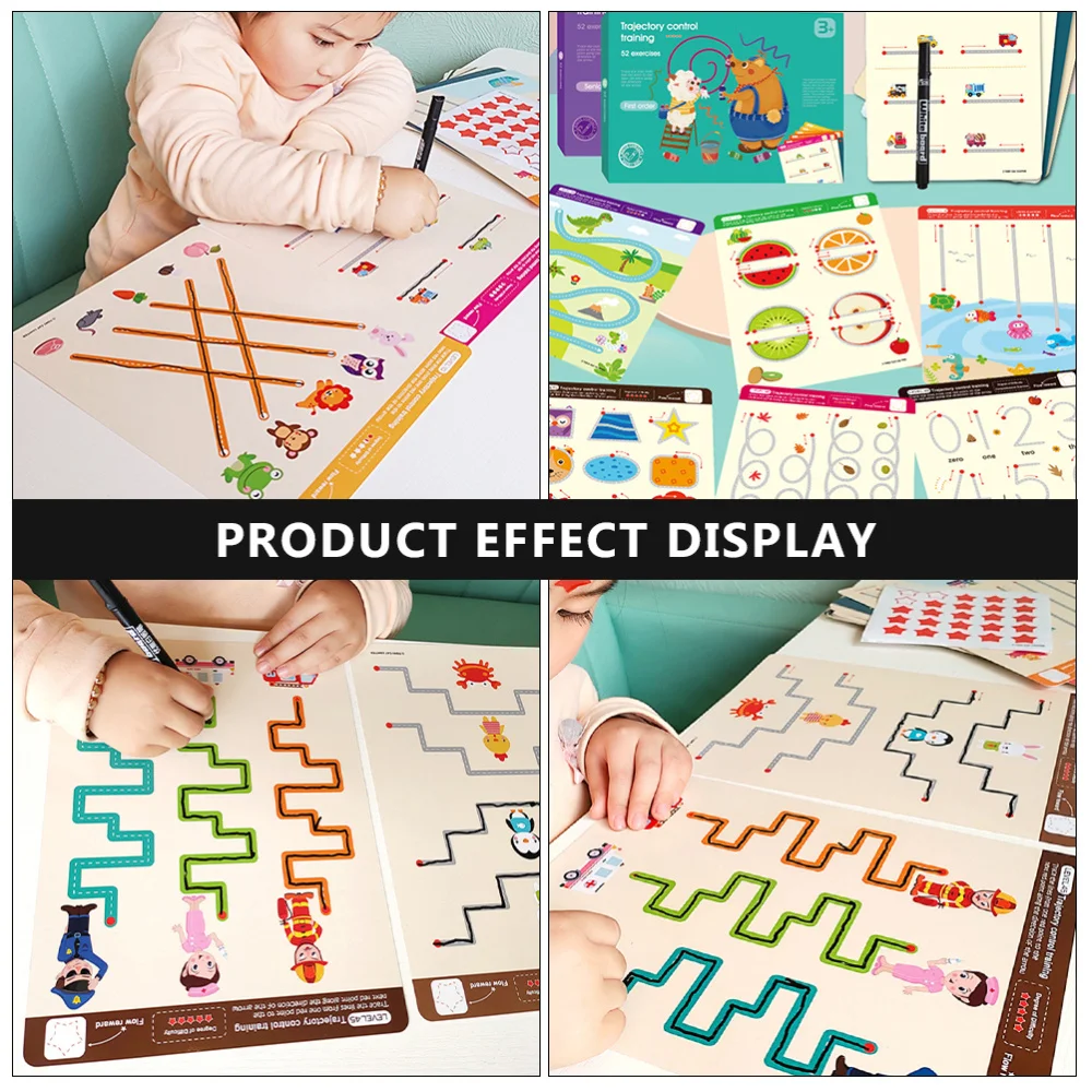 

1 Set Line Drawing Concentration Training Stroke Control