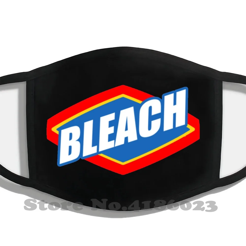 

Bleach Fashion Trendy Cotton Mouth Masks Bleach Clorox Feminism Thirst Water Drink Funny