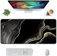 mouse pad gamer hd computer xxl mousepads mouse mat black gold marbling carpet natural rubber laptop office gamer mice pad