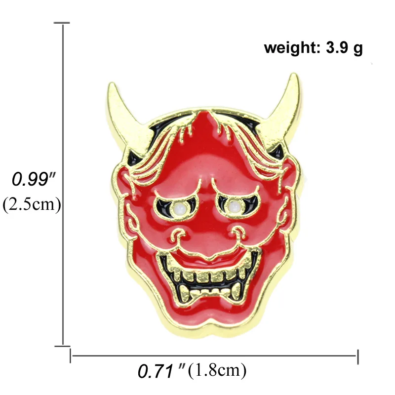 

Creative Heaven Official's Blessing Skull Series Enamel Pins Halloween Gift Collection Commemorative Badge Brooch