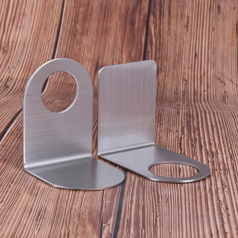 Настенный держатель вешалка из нержавеющей стали для дозатора геля и