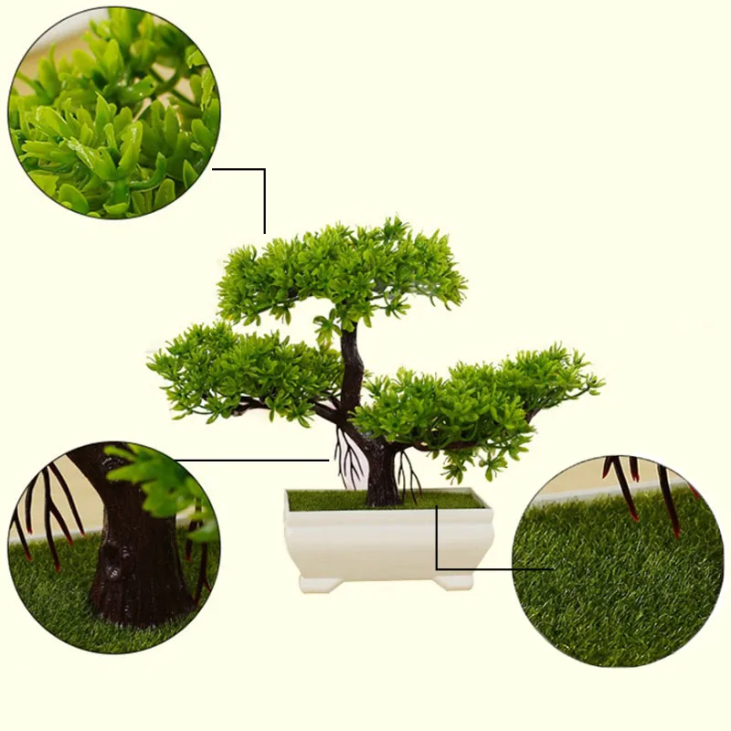 Искусственное растительное дерево искусственные растения бонсай Искусственный