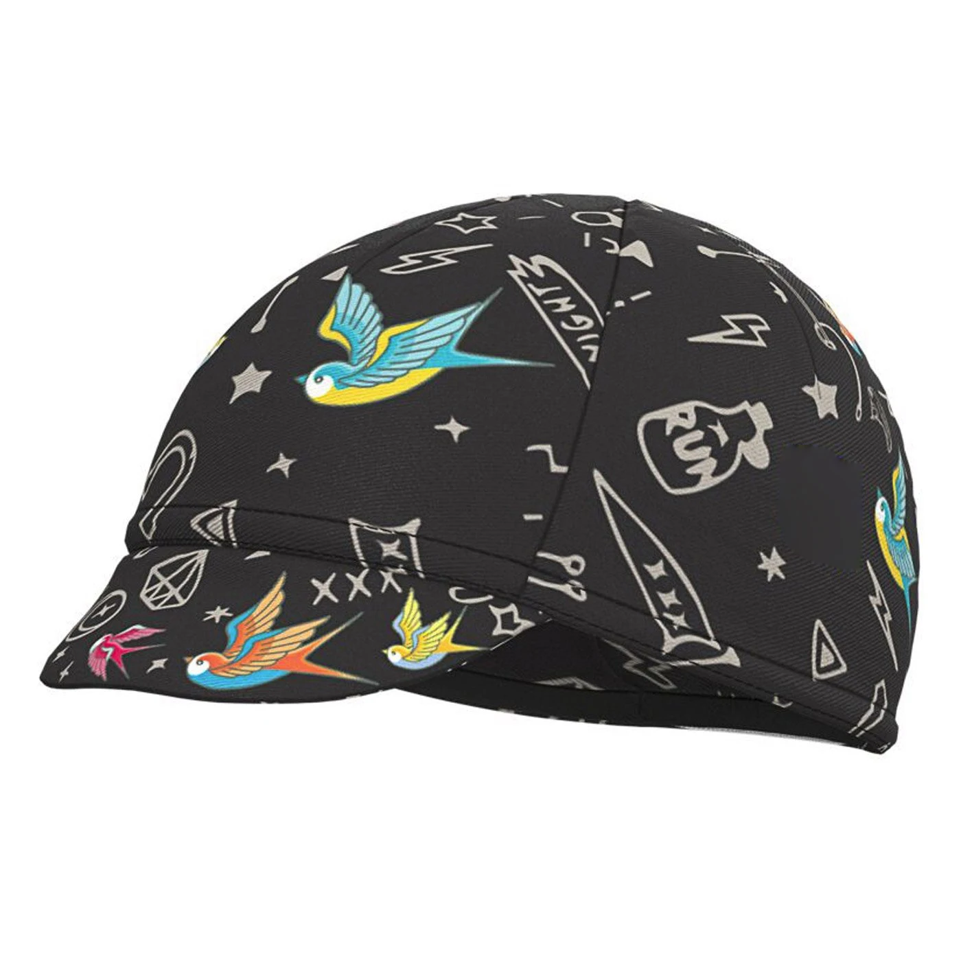 Birds Black New Classical Cycling Caps OSCROLLING Gorra Ciclismo Unisex | Спорт и развлечения