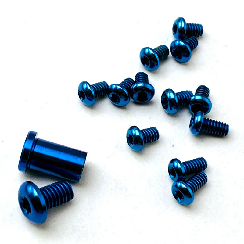 Full Set Custom Made Titanium Alloy Knife Handle Screws for Benchmade 940 Osborne Direct Fit Screw Spindle Pocket EDC DIY Parts | Спорт и