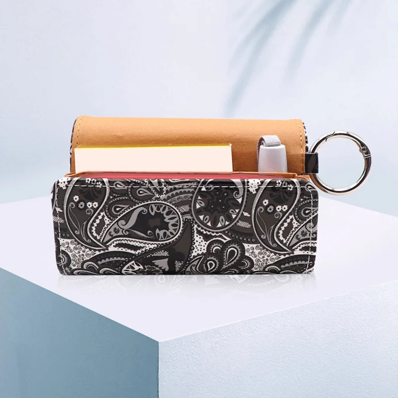 Чехол-книжка для IQOS 3 0 DUO кожаный с цветочным узором | Электроника