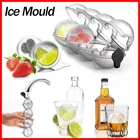 3D кубик льда, 4-полосный кубик льда для виски, инструмент сделай сам, кубик для виски, вина, коктейля, кубик льда, хит продаж, зеркальная сетка