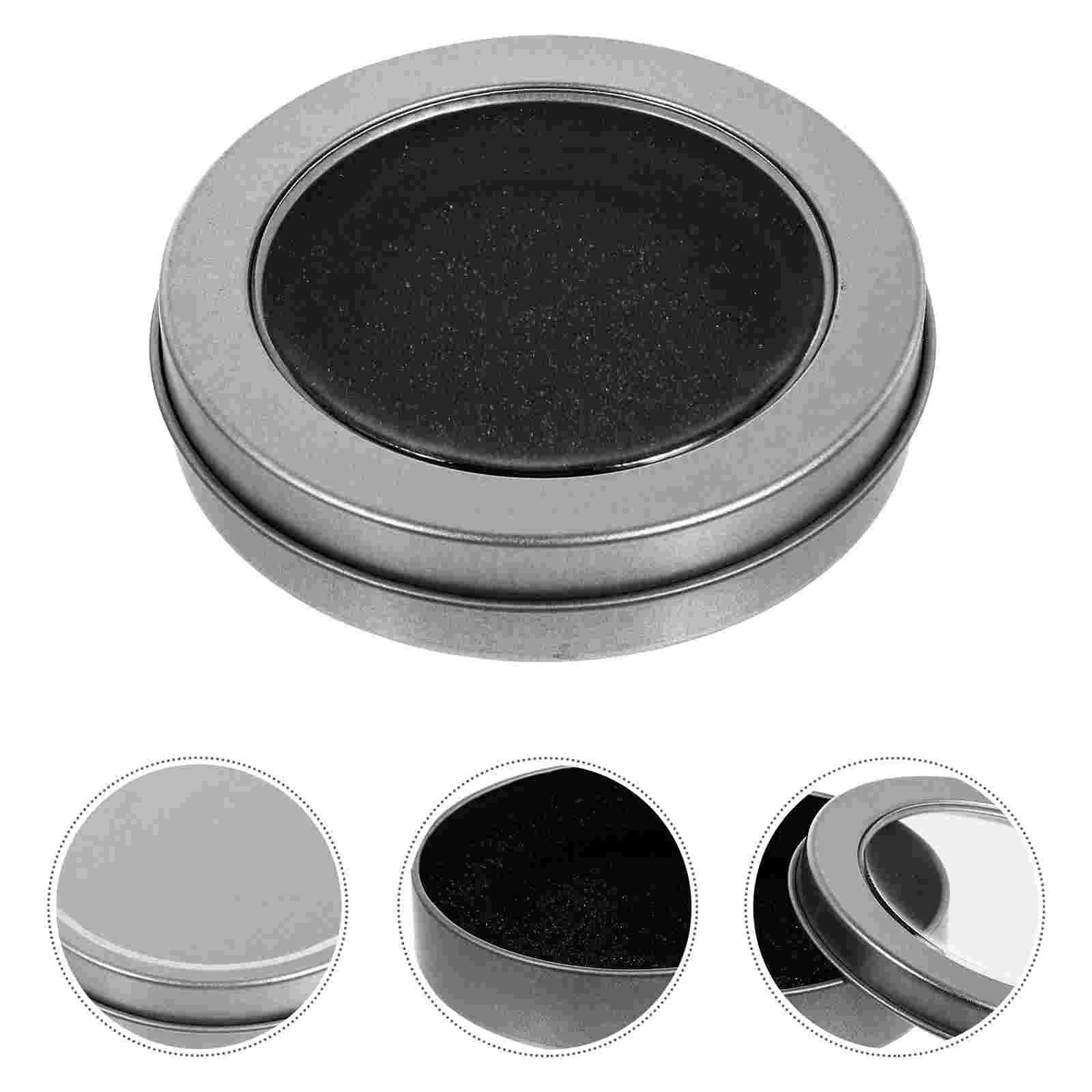 

6 шт., портативные железные шкатулки для украшений