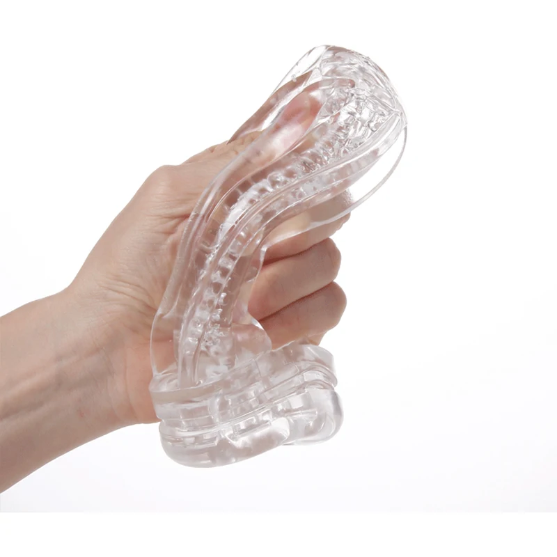 Прозрачная вакуумная Вагина для мужчин чашка мастурбации секс игрушка на