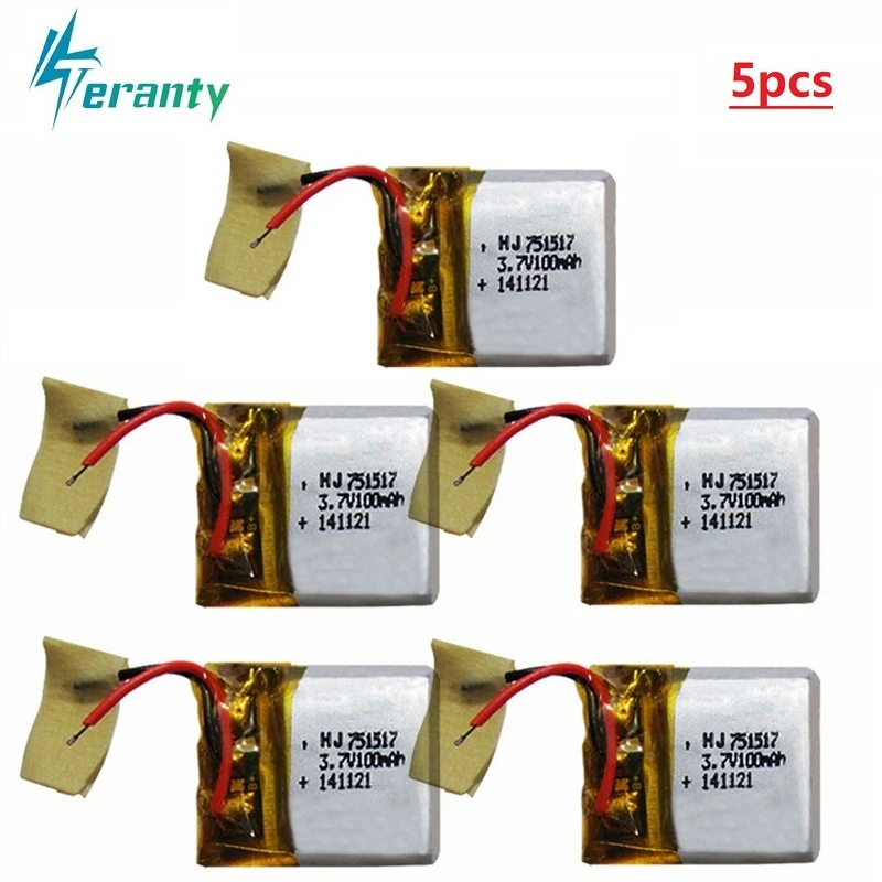 3 7 v 100mah Li po Батарея для Cx10 CX 10 12 JJ810 820 828 V646 2 4g Квадрокоптер с дистанционным