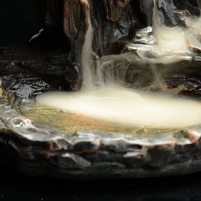 Благородные горы и поток-вода дым обратного потока ладан горелка керамические