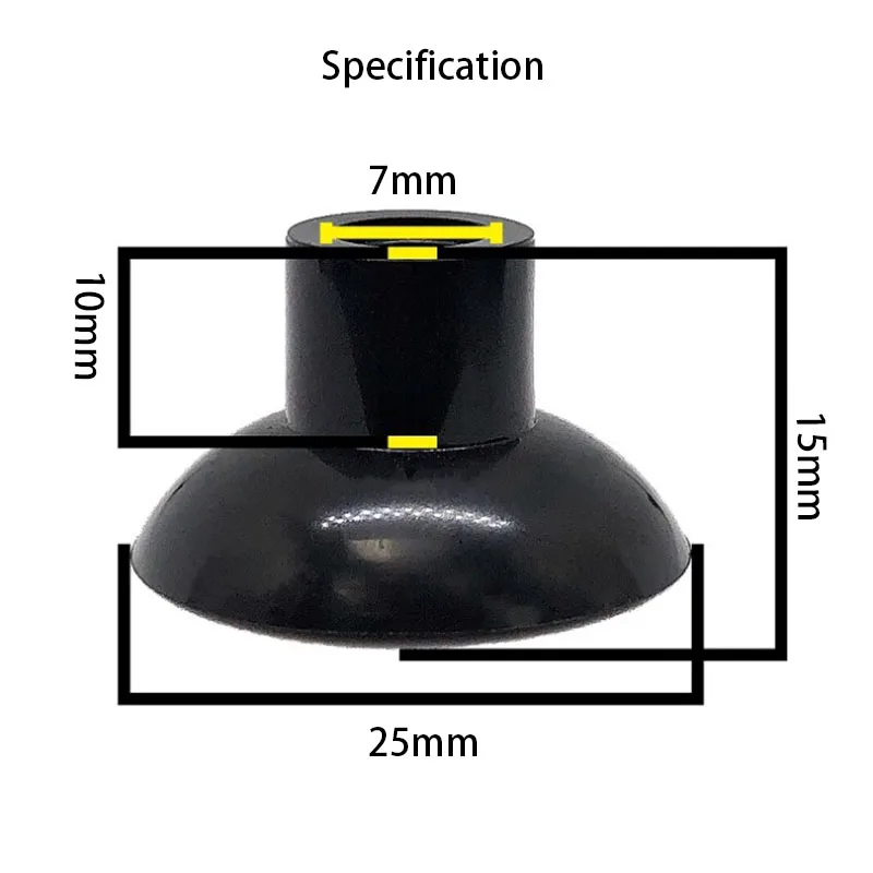 10Pcs Transparent Black Aquarium Suction Cup Air Tube Holder Sucker for Fish Tank Pump Oxygen Fixing Clip Accessories - купить по