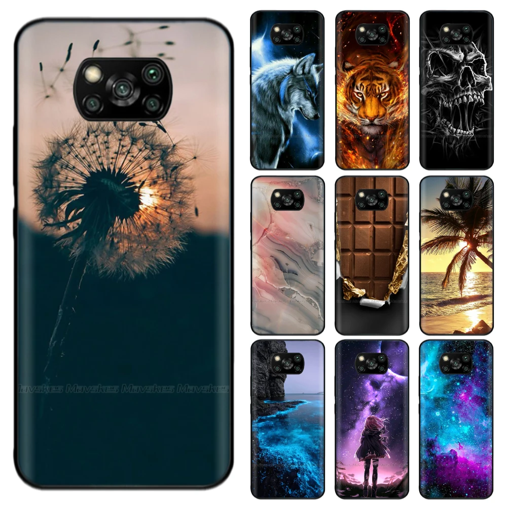 

For Xiaomi Poco X3 NFC Case Silicone Soft TPU Back Cover Phone Case For POCO X3 Pro Case for Poco X 3 PocoX3 NFC 6.67'' Bumper