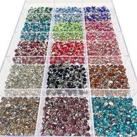 peixin 20pcsset colorful crystal birthstone charms accessories for necklace bracelet jewelry making diy bracelet findings