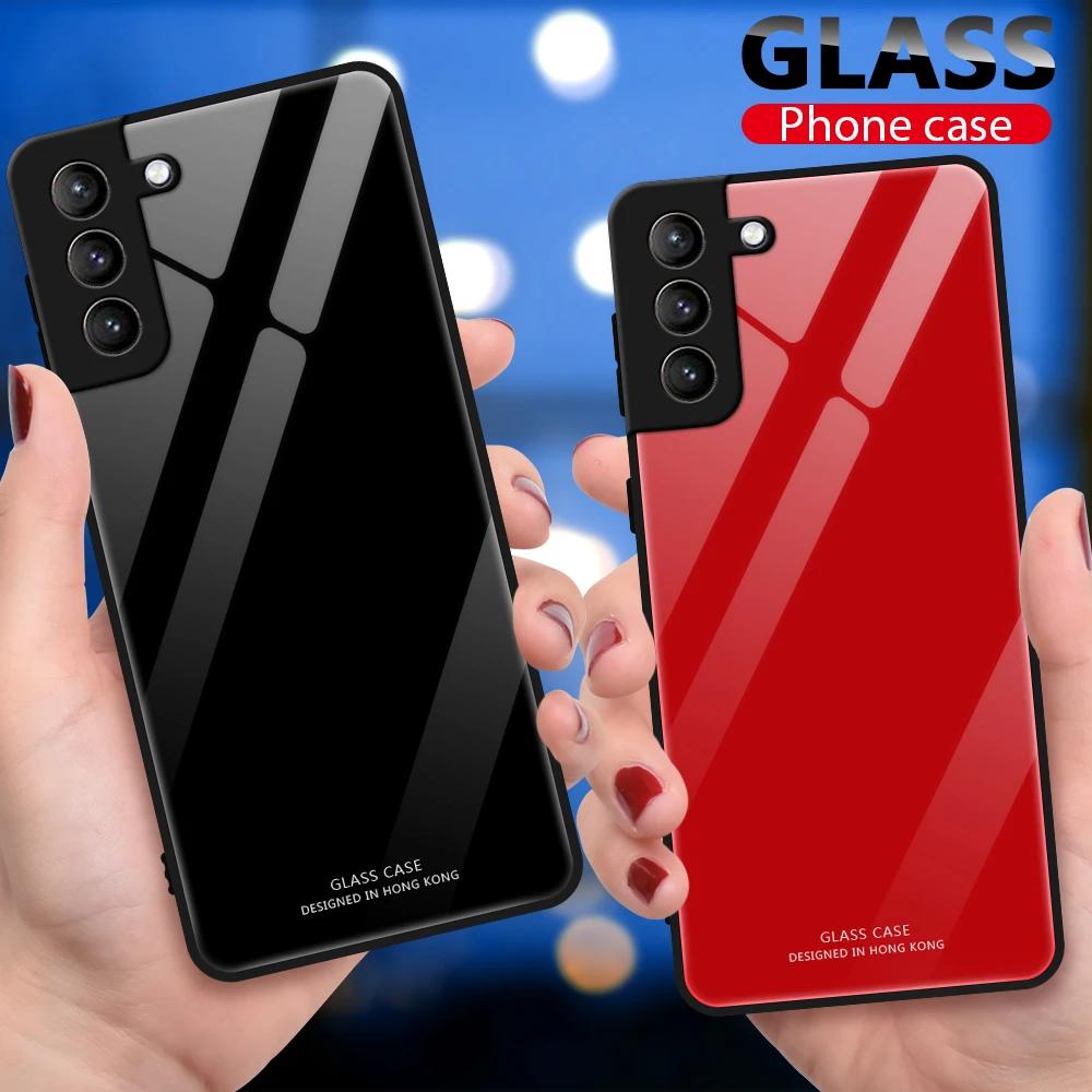 

Protective Tempered Galaxy Phone Case For Galaxy F62 M62 A 32 42 52 72 Full Cover For Samsung Galaxy S 21 20 Plus Ultra FE Shell
