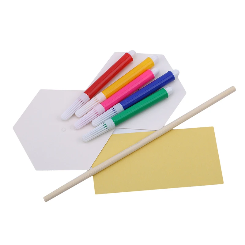 

Kids Rotary DIY Paper Color Matching Graffiti Change Clothes Doll Creative Handcraft Puzzle Kindergarten Craft Toys For Children