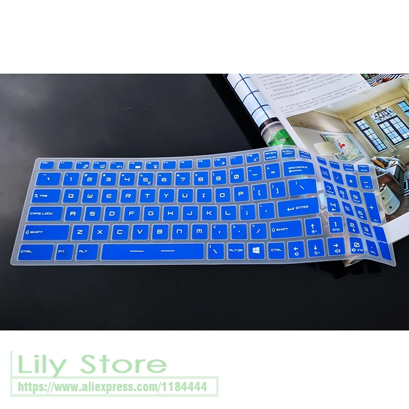 Защитный чехол для клавиатуры MSI GE75 GT76 titan / GP75 leopard GF75 thin GE65 GE 75 raider GP65 9se 9sd|Чехлы