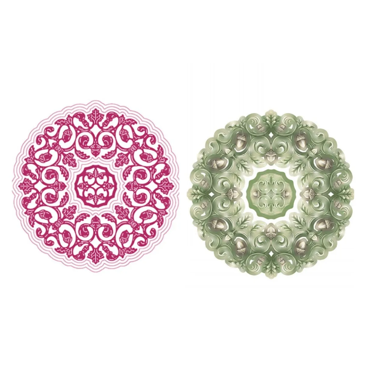 

Новинка 2021 г., металлические режущие штампы в виде желудей, декоративный трафарет, шаблон для тиснения, поздравительная открытка ручной раб...