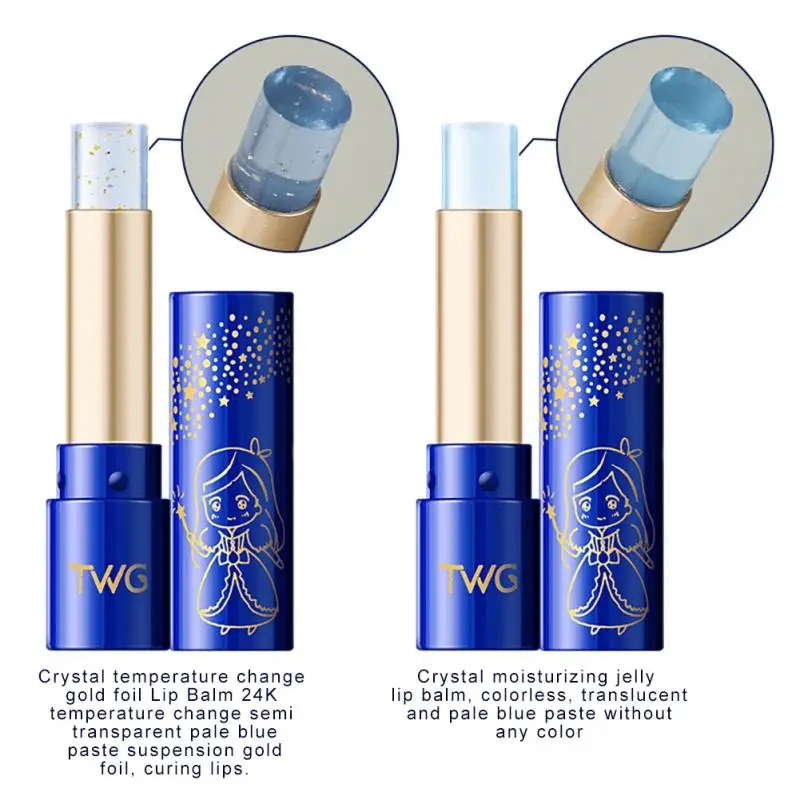 

Winter Lip Balm Long Lasting Nourishing Anti-wrinkle Improving Lip Gloss Moisturizing Jelly Lipstick Anti Aging Natural Lip Care