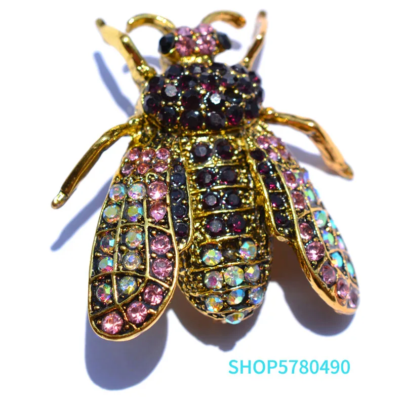 Винтажные Ювелирные изделия броши-цикады с защитой от золота элегантная