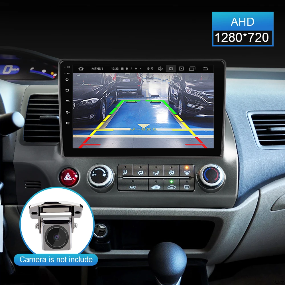 Автомобильное радио Isudar H53 4G Android 1 Din для Honda Civic 2006 2007 2008-2012 Автомобильный