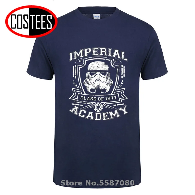 Vintage Star Wars T-Shirt – Galactic Empire Stormtrooper Retro 1977 Imperial Academy Tee for Men and Women image 5