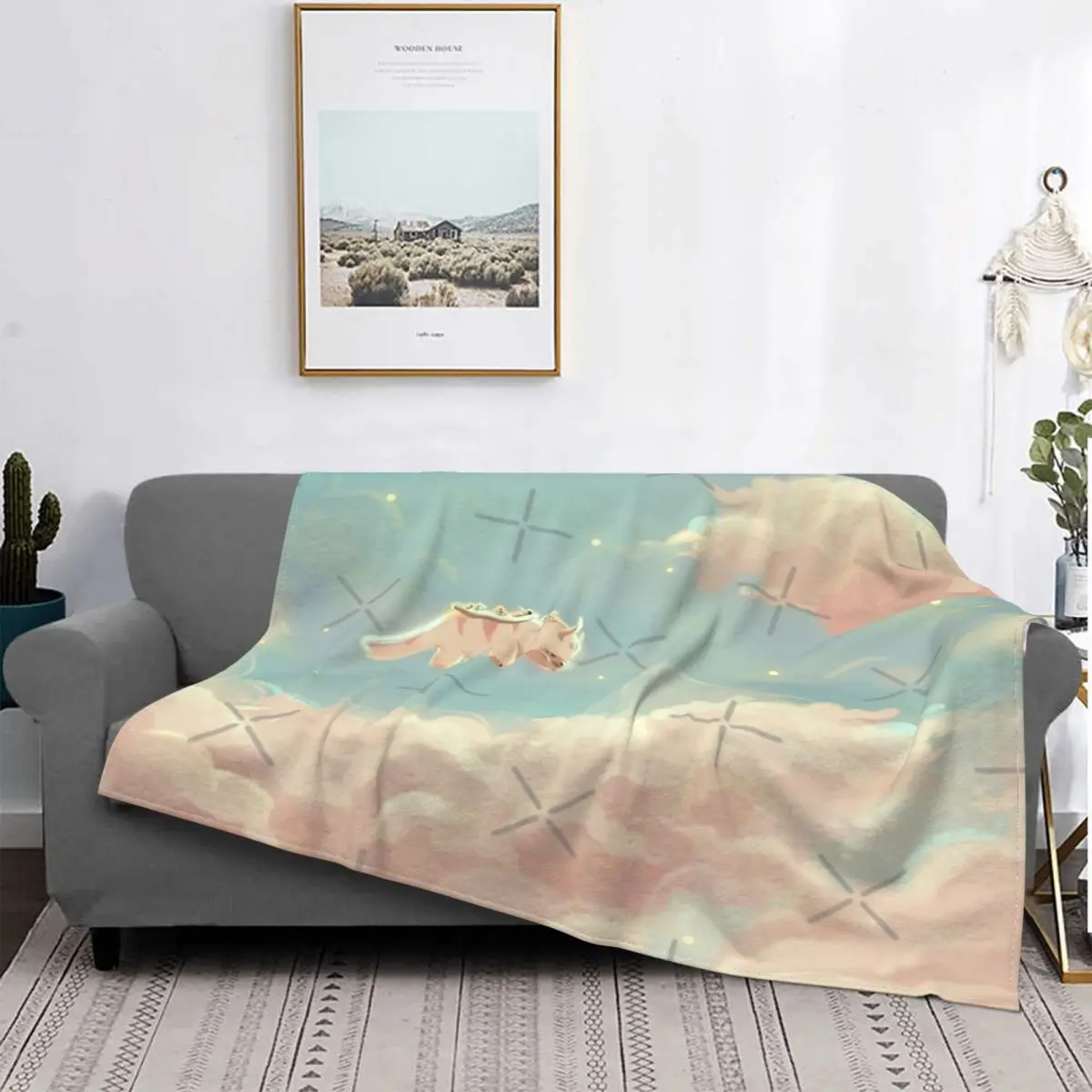 

Постер Dreamy Appa V2, покрывало для кровати, искусственное Клетчатое одеяло, теплое одеяло, роскошное пляжное полотенце